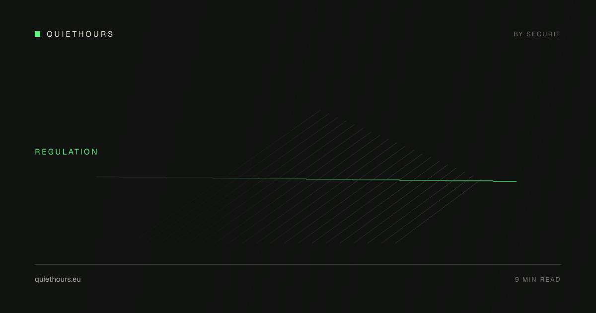 Minimalist concentric rings representing a controlled security assessment