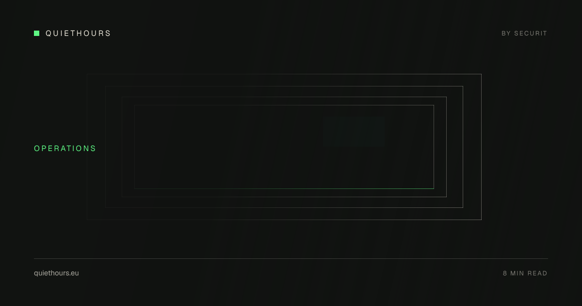 Minimalist measurement grid with a single accented point
