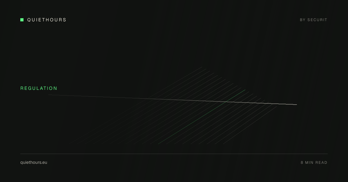 Minimalist geometric composition of stacked signal bars